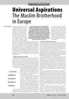 Universal Aspirations The Muslim Brotherhood in Europe