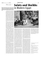 Saints and Sheikhs in Modern Egypt