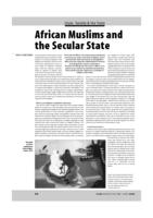 African Muslims and the Secular State