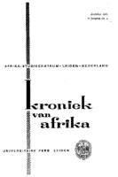 Kroniek van Afrika: vol. 5, no. 4