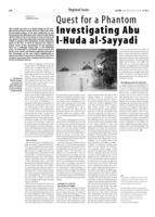 Quest for a Phantom Investigating Abu l-Huda al-Sayyadi