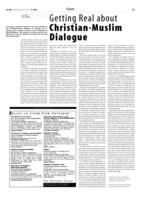 Getting Real About Christian-Muslim Dialogue