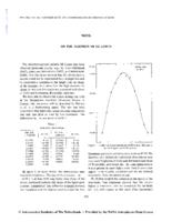 On the maximum of SZ Lyncis (Note)