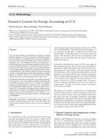 Einstein's lessons for energy accounting in LCA