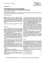 Complementing aperture synthesis radio data by short spacing components from single dish observations