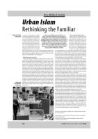 Urban Islam Rethinking the Familiar