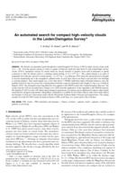 An automated search for compact high-velocity clouds in the Leiden/Dwingeloo Survey