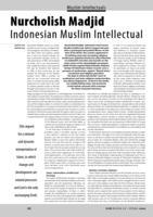 Nurcholish Madjid Indonesian Muslim Intellectual