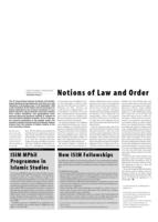 Notions of Law and Order