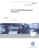 Over verenigingslidmaatschap en studiesucces