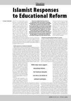 Islamist Responses to Educational Reform