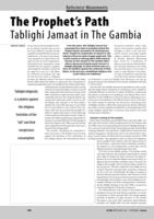The Prophet’s Path Tablighi Jamaat in The Gambia