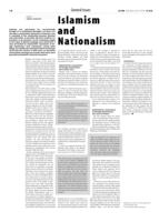 Islamism and Nationalism