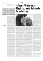 Islam, Women's Rights, and Islamic Feminism