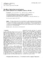 The effects of interactions on spiral galaxies. III - A radio continuum survey of galactic nuclei at 1.49 GHz