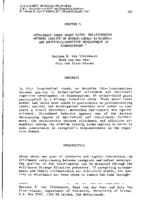 Attachment three years later. Relationships between quality of mother-infant attachment and emotional/cognitive development in Kindergarten