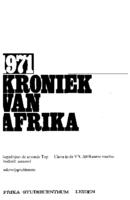 Kroniek van Afrika: vol. 11, no. 4