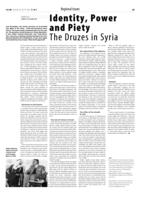 Identity, Power and Piety The Druzes in Syria
