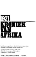 Kroniek van Afrika: vol. 11, no. 2
