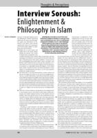 Interview Soroush: Enlightenment & Philosophy in Islam