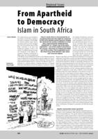 From Apartheid to Democracy Islam in South Africa