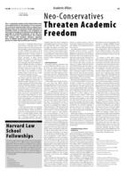 Neo-Conservatives Threaten Academic Freedom