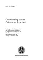 Ontwikkeling tussen Cultuur en Structuur