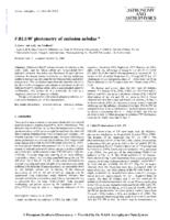 VBLUW photometry of emission nebulae