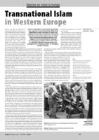 Transnational Islam in Western Europe
