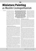 Miniature Painting as Muslim Cosmopolitanism