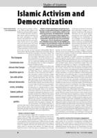 Islamic Activism and Democratization