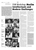 ISIM Workshop: Muslim Intellectuals and Modern Challenges