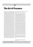 The Art of Presence