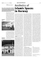 Aesthetics of Islamic Spaces in Norway