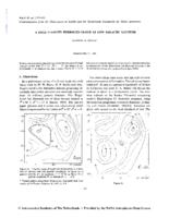 A high-velocity hydrogen cloud at low galactic latitude