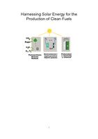 Harnessing Solar Energy for the Production of Clean Fuel