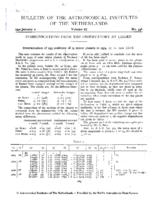 Determination of 293 positions of 15 minor planets in 1939