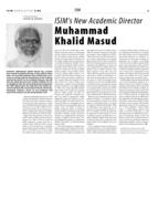 ISIM’s New Academic Director Muhammad Khalid Masud