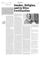 Gender, Religion, and In Vitro Fertilization
