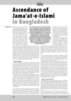 Ascendance of Jama'at-e-Islami in Bangladesh