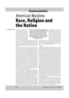 American Muslims Race, Religion and the Nation