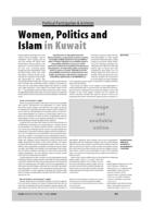 Women, Politics and Islam in Kuwait