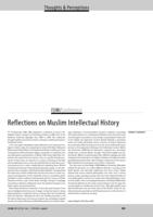 Reflections on Muslim Intellectual History