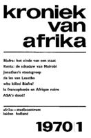 Kroniek van Afrika: vol. 10, no. 1