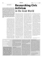 Researching Civic Activism in the Arab World