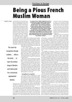 Being a Pious French Muslim Woman