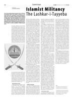 Islamist Militancy The Lashkar-i-Tayyeba