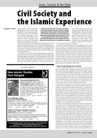 Civil Society and the Islamic Experience