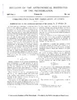 Additional note on the continuous spectrum of the corona