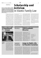 Scholarship and Activism in Islamic Family Law